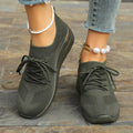 Damen Sportliche Sneaker mit innovativem Strickdesign