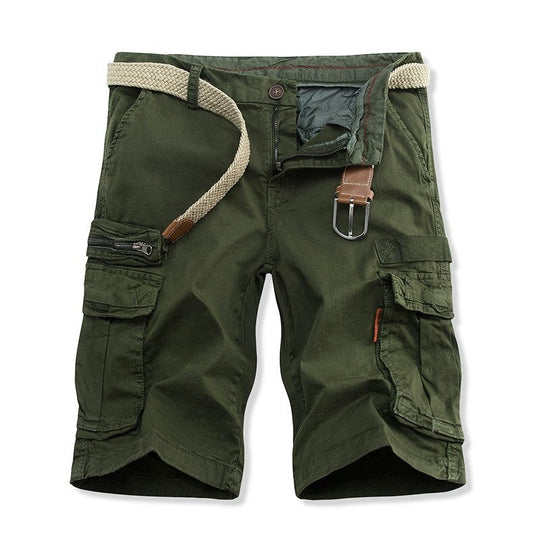 Herren Robuste Multi-Taschen Cargo-Shorts
