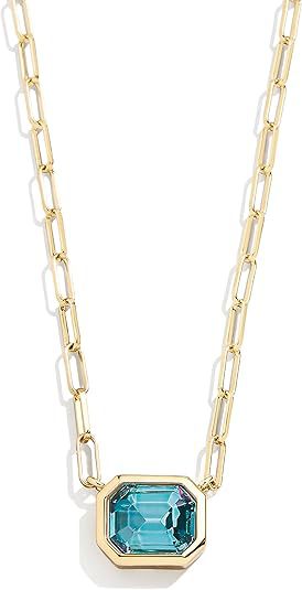Damen Halskette mit facettiertem Rubinanhänger und eleganter Gliederkette Shop Nory