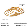 Damen mehrlagige Armreifen aus hypoallergenem Edelstahl Shop Nory