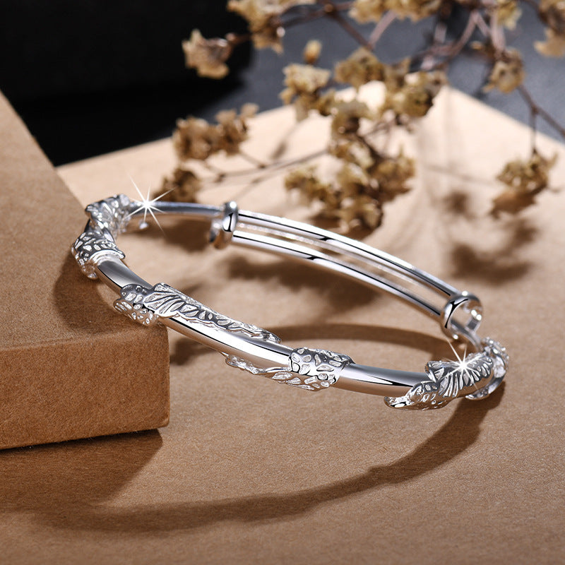 Damen Schmuckarmband mit kunstvollem Blumendesign und hochwertiger Verarbeitung Shop Nory