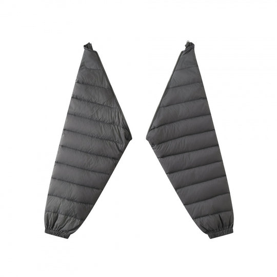 Unisex Leichte wattierte Kapuzenjacke mit Zwei-Wege-Reißverschluss und verstellbarem Saum Shop Nory