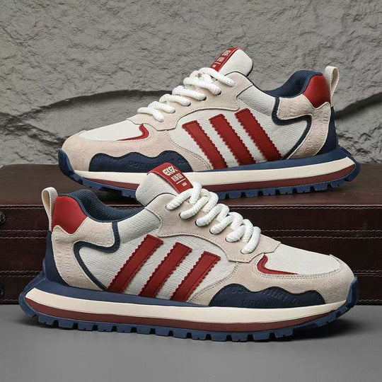 Herren Retro-Sneaker mit Wildleder-Overlays und gedämpfter Profilsohle Shop Nory