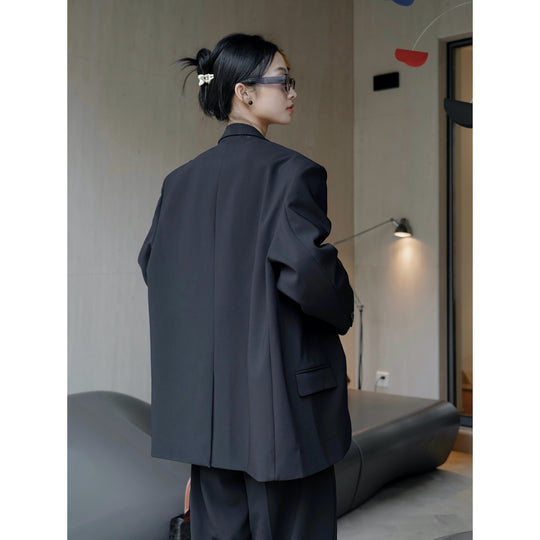 Damen Lockeres Tailoring-Sakko im Oversize-Cut mit fallender Schulter Shop Nory