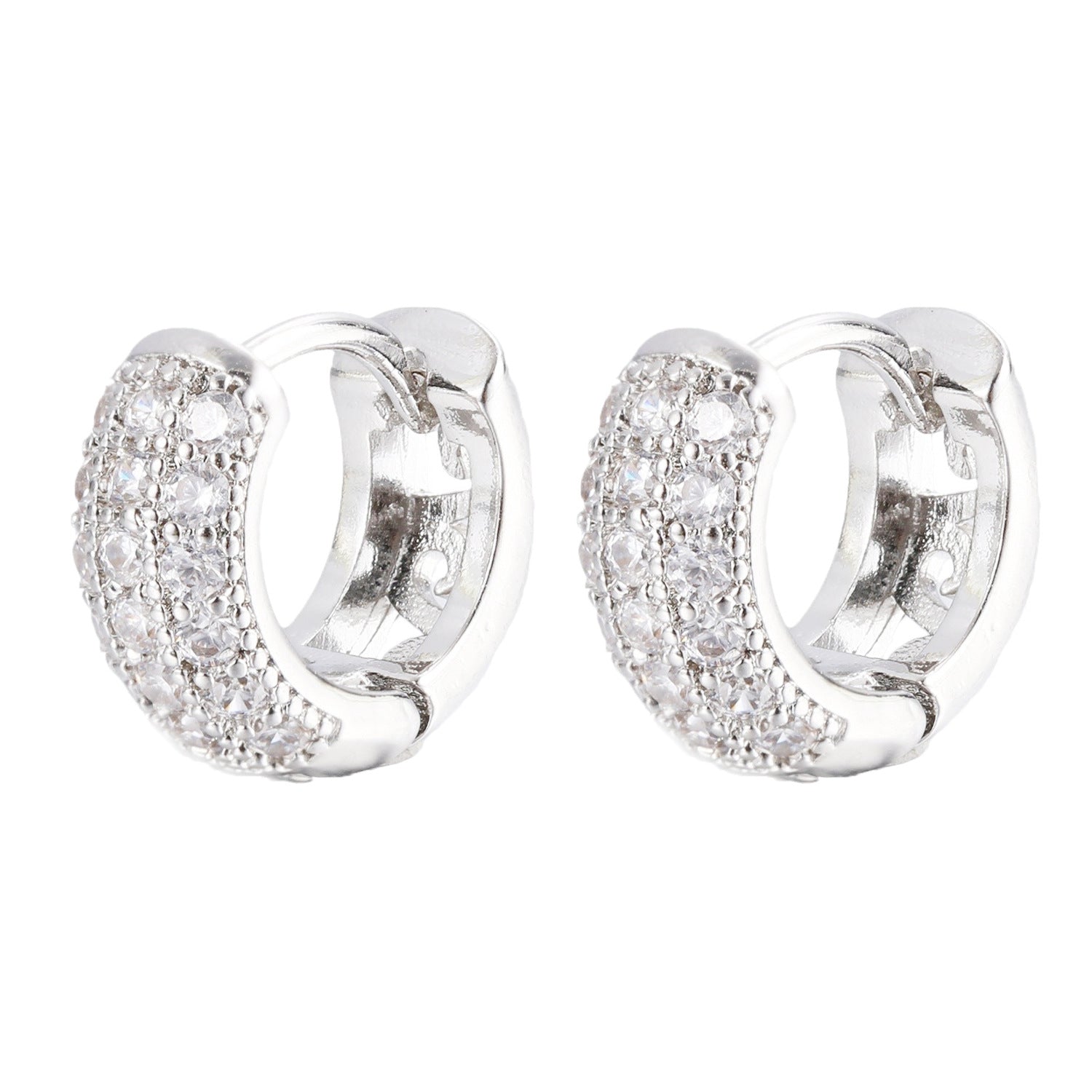 Damen Ohrringe mit funkelnden Zirkonia Shop Nory