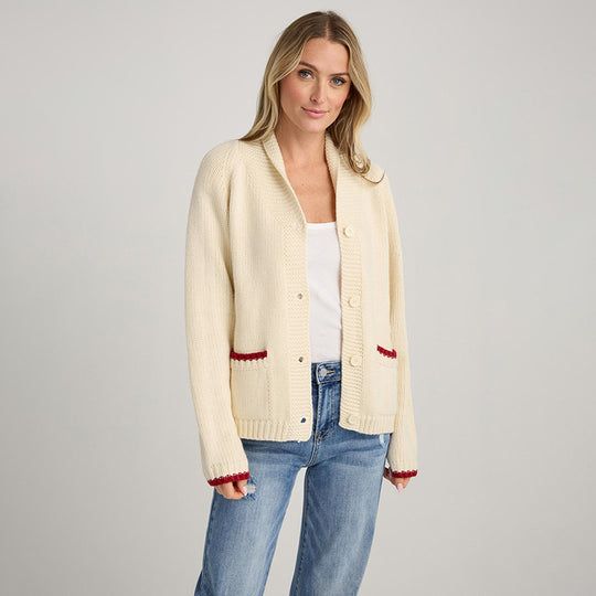Damen Grobstrick Rollkragenpullover mit Hummer-Intarsie und lässiger Oversize-Passform Shop Nory