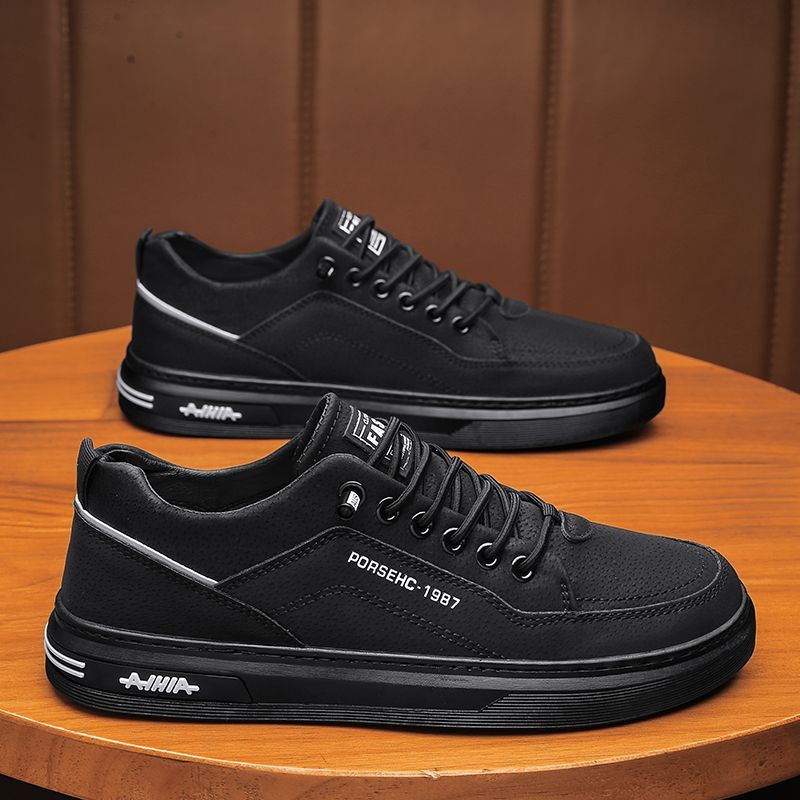 Herren Textil Sneakers mit rutschfester Sohle und modernem Obermaterial