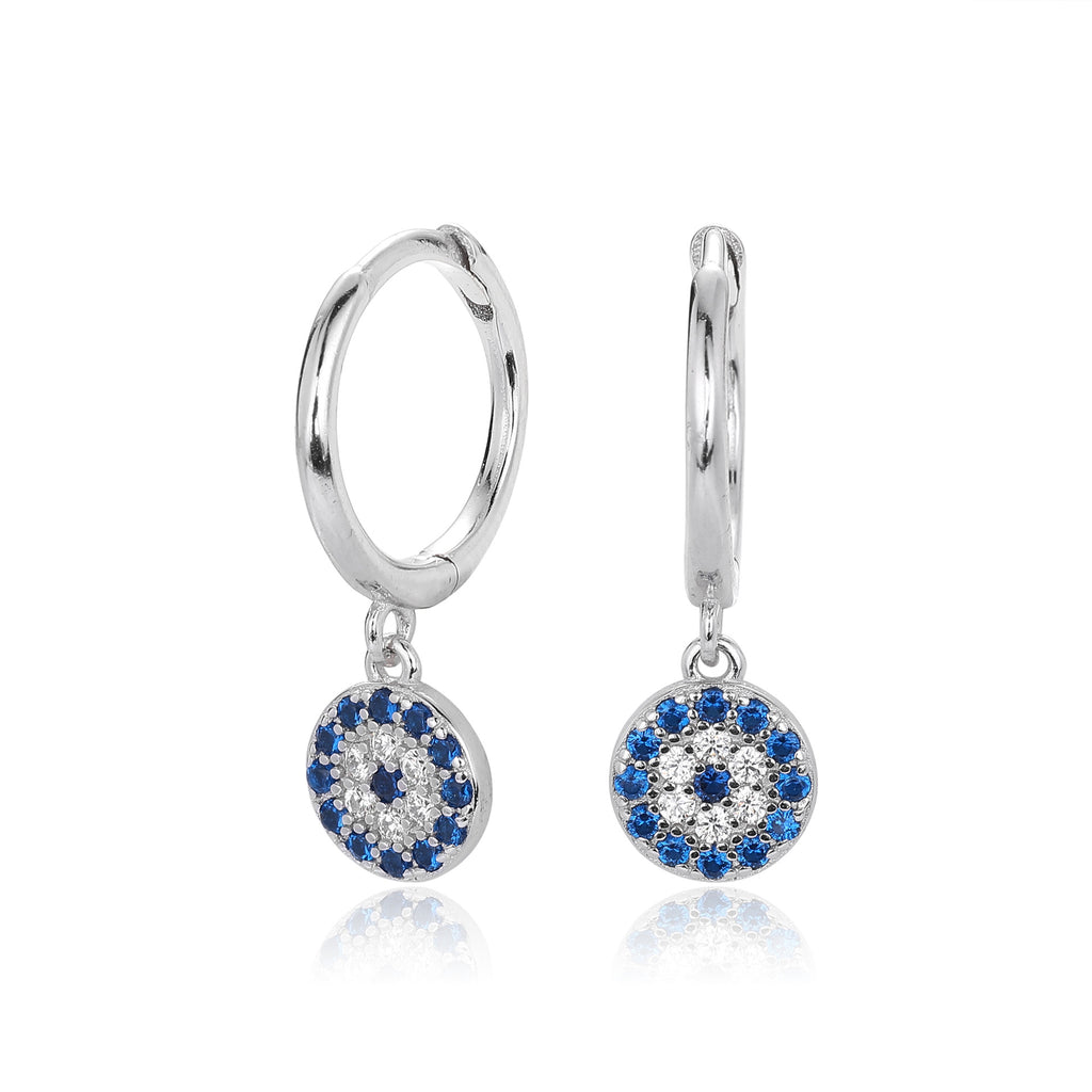 Damen Creolen mit luxuriösem Zirkonbesatz und funkelnden Akzenten Shop Nory