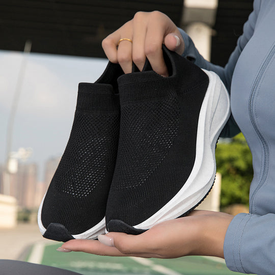 Damen Strick-Slip-On Sneaker mit ergonomischer Komfort-Sohle Shop Nory