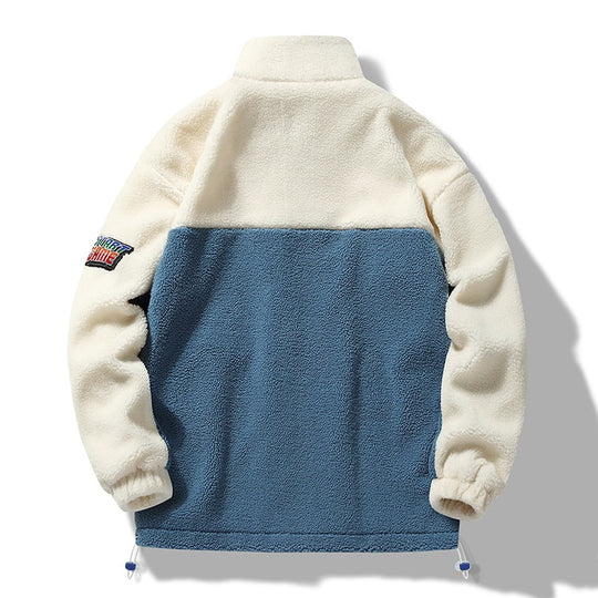 Herren Gemütliche Fleecejacke mit Kapuze Shop Nory