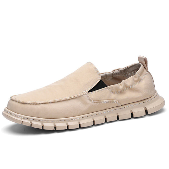 Herren Slipper-Sneaker im Mokassin-Stil mit elastischem Einstieg und segmentierter Komfortsohle Shopy Nory