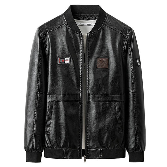 Herren Modische Kunstleder-Bomberjacke Shop Nory 1787738231