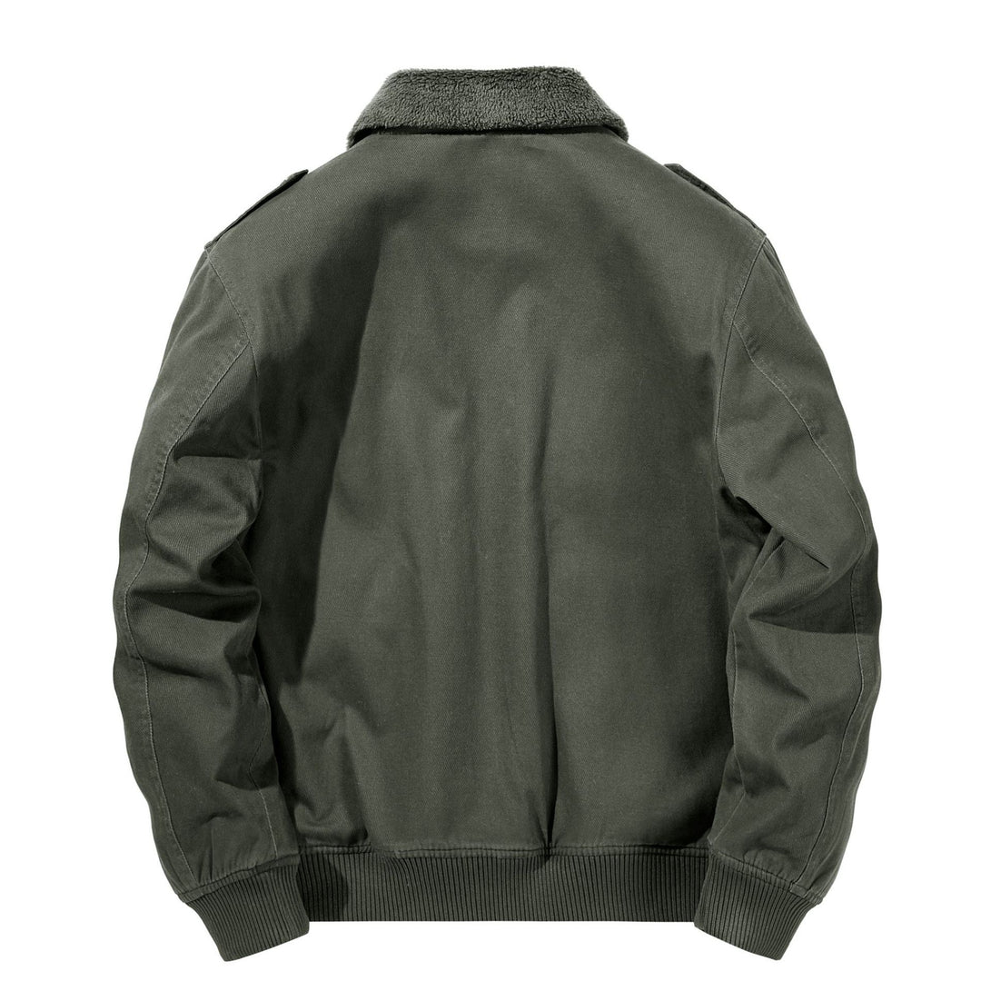 Herren Warme Übergangsjacke mit Fleece-Innenfutter Shop Nory