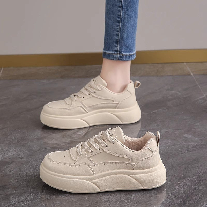 Damen Trendige Plattform-Sneaker mit bequemer Dämpfung und modischem Design