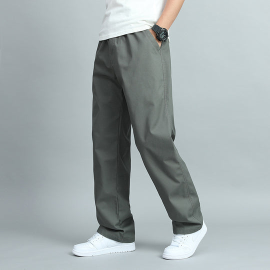 Herren Bequeme Chino-Baumwollhose Shop Nory