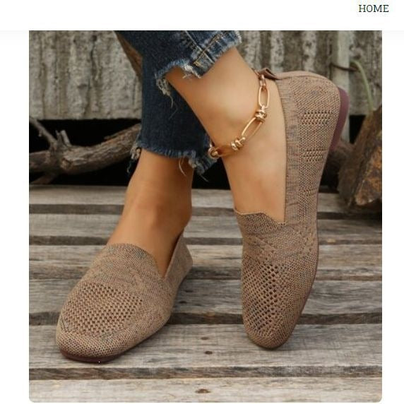 Damen Bequeme und luftige Slipper mit atmungsaktivem Obermaterial