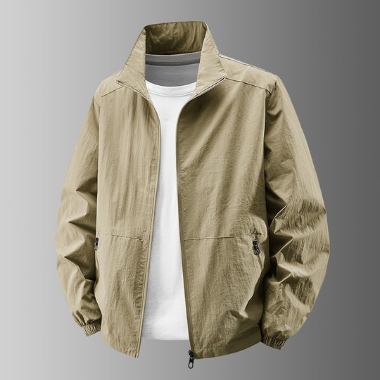 Herren Ultralight Technical Blousonjacke mit elastischen Bündchen, verdeckten Reißverschlusstaschen & atmungsaktivem Nylonmix Shop Nory
