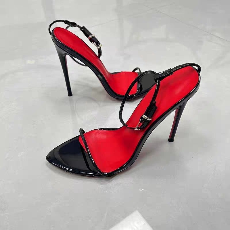 Damen High Heel Sandalen mit elegantem Riemendesign