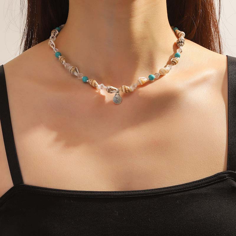 Halskette Mit Muschelanhänger | Shop Nory