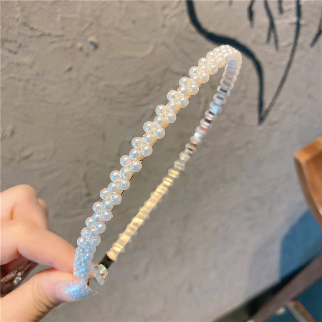 Damen Haarband mit perlensatter Oberfläche Shop Nory