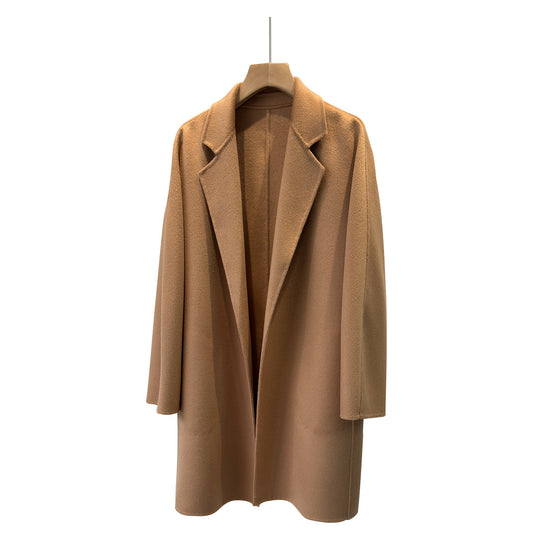 Damen Eleganter Maßgeschneiderter Wickelmantel Shop Nory