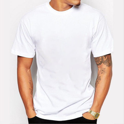 Herren Classic T-Shirt mit Rundhalsausschnitt aus hochwertiger Baumwolle
