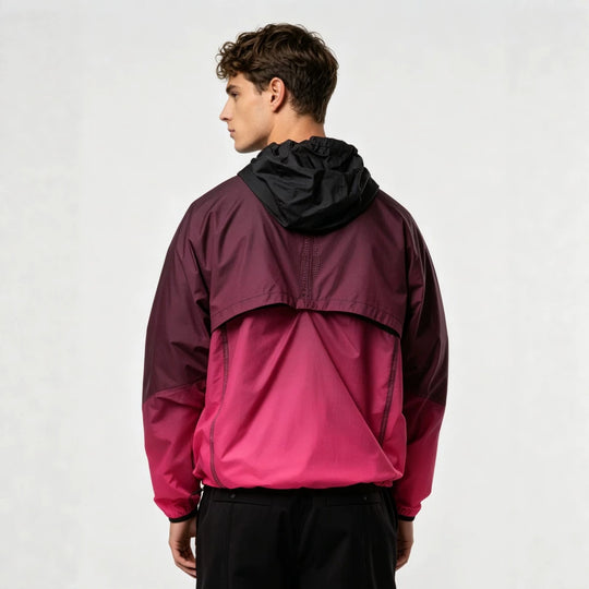 Herren Sportliche Windjacke
