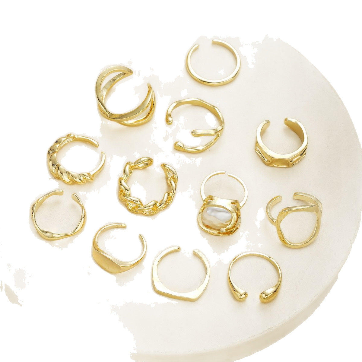 Damen Ring-Set mit eleganten und kreativen Designs Shop Nory
