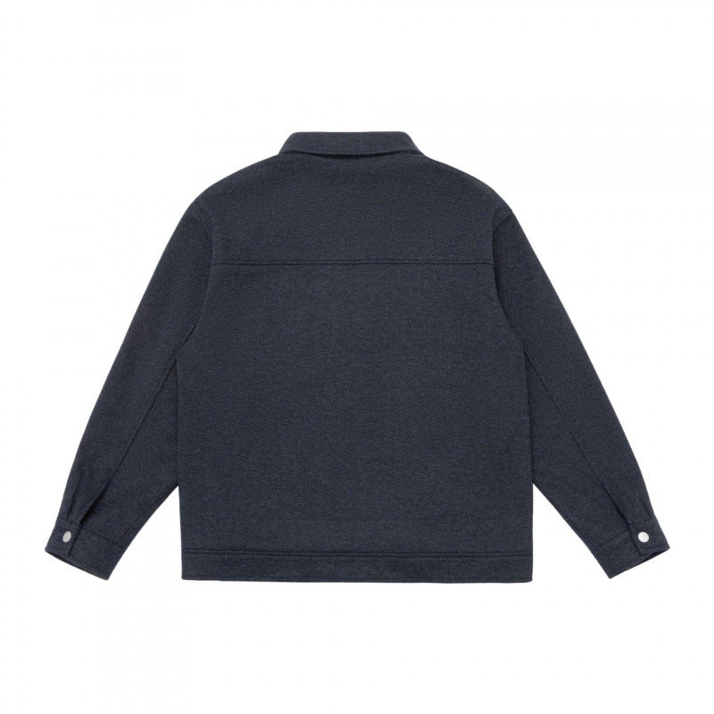Herren Boxy-Hemdjacke mit Reißverschluss, Brustklappen und aufgesetzten Taschen Shop Nory