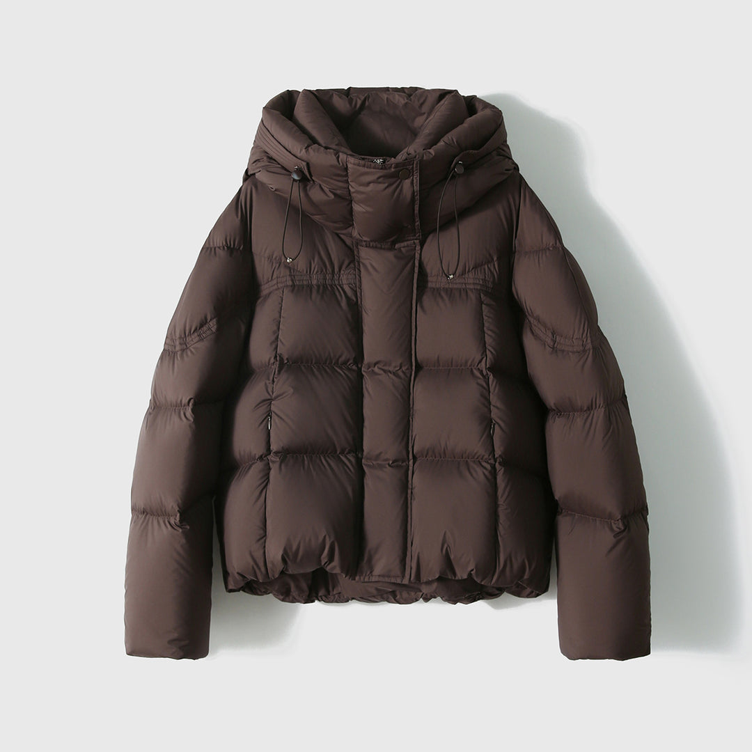Damen modische Steppjacke mit hohem Kragen Shop Nory