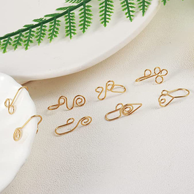 Damen Ohrstecker mit elegantem Spiraldesign Shop Nory