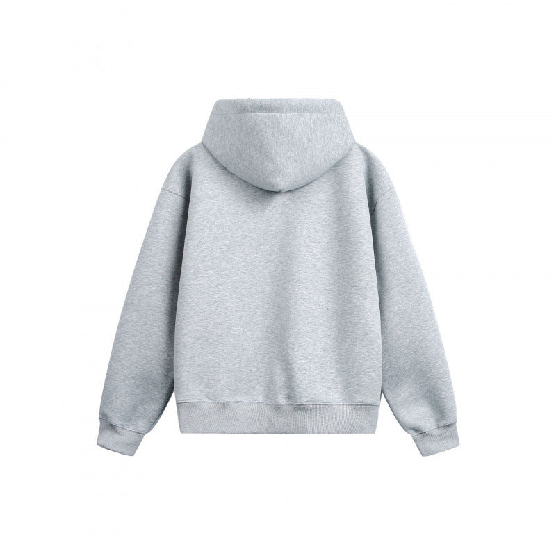 Unisex Oversize Kapuzenpullover aus Baumwollmix mit minimalistischen Nahtdetails Shop Nory