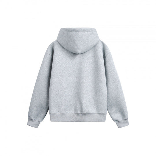 Unisex Oversize Kapuzenpullover aus Baumwollmix mit minimalistischen Nahtdetails Shop Nory