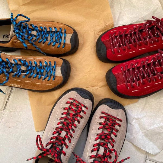 Damen Sportliche Wanderschuhe mit griffiger Sohle und atmungsaktiver Oberfläche