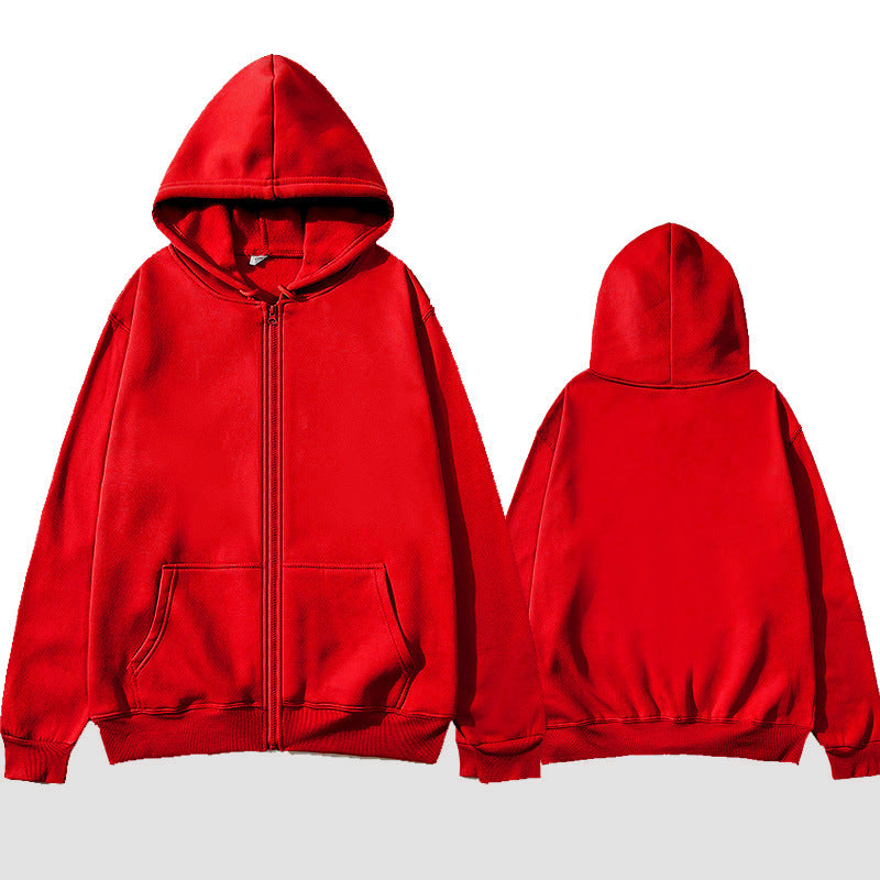 Unisex Zip-Hoodie mit robustem Metallreißverschluss, angerauter Fleece-Innenseite, geteilten Eingrifftaschen und verstärkten Nähten Shop Nory