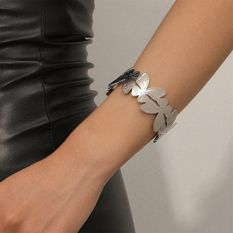 Damen Armreif im eleganten Schmetterlingsdesign Shop Nory
