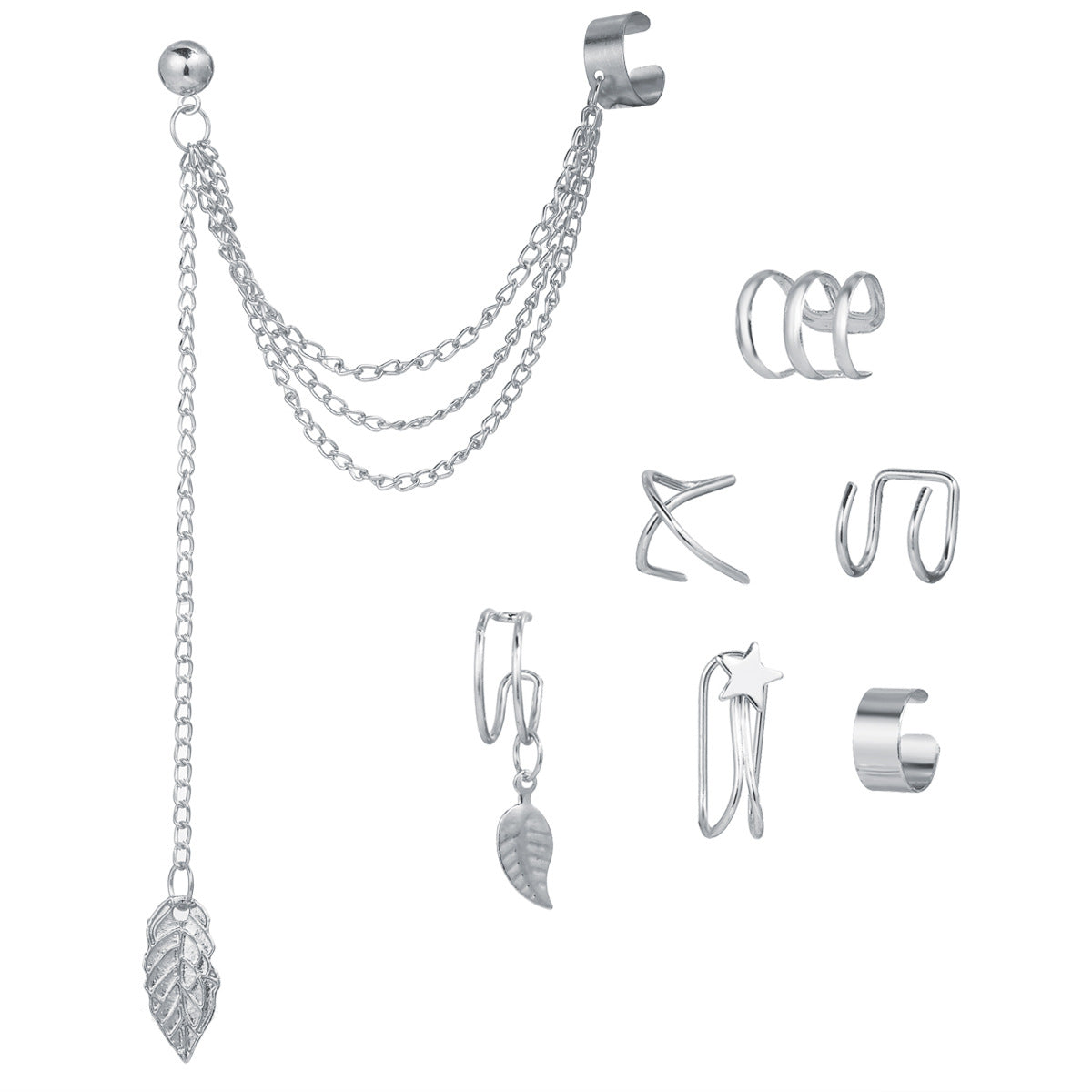 Damen Ohrschmuck mit filigranen Ketten und elegantem Design Shop Nory