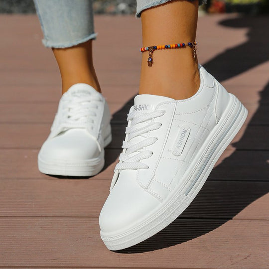 Damen Sneakers mit weichem Obermaterial und bequemer Dämpfung