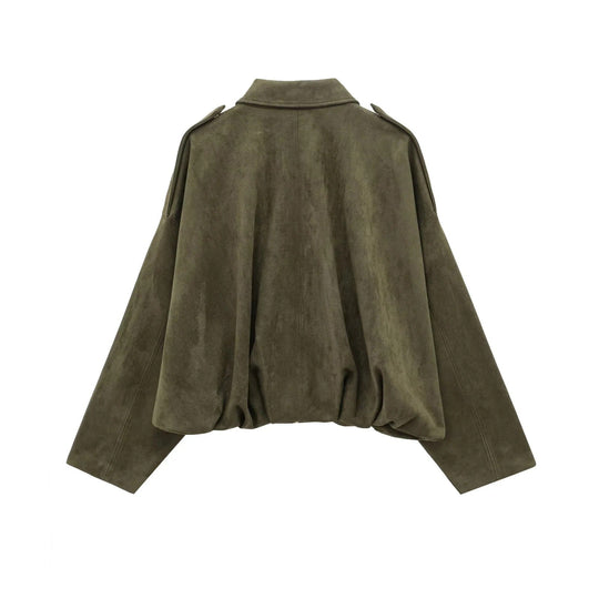 Shopnory | Übergrößen Wildlederjacke