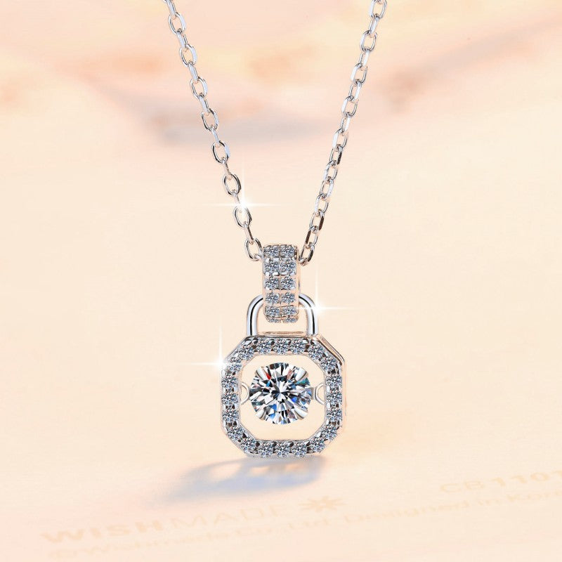 Damen Anhänger mit diamantähnlichem Design Shop Nory