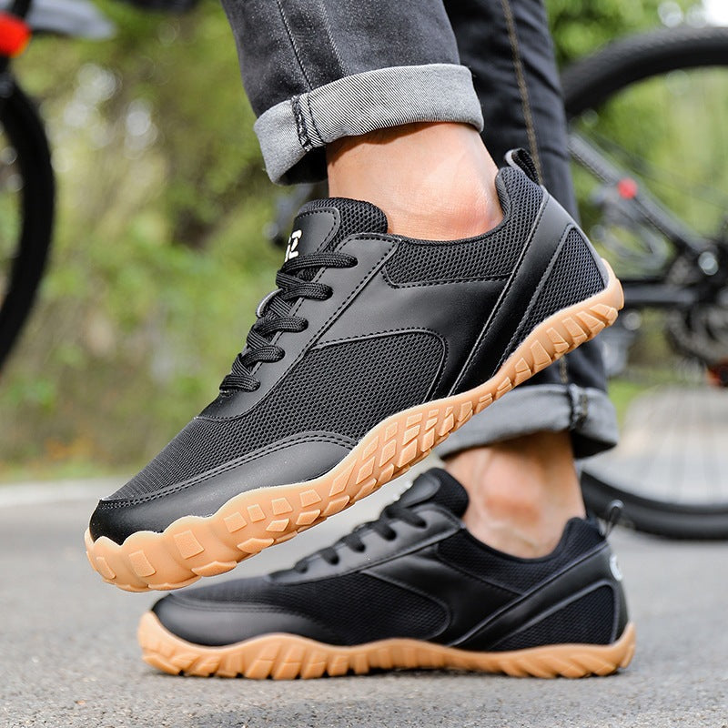 Herren leichte atmungsaktive Trail-Sneaker mit robuster Gummiprofilsohle Shop Nory