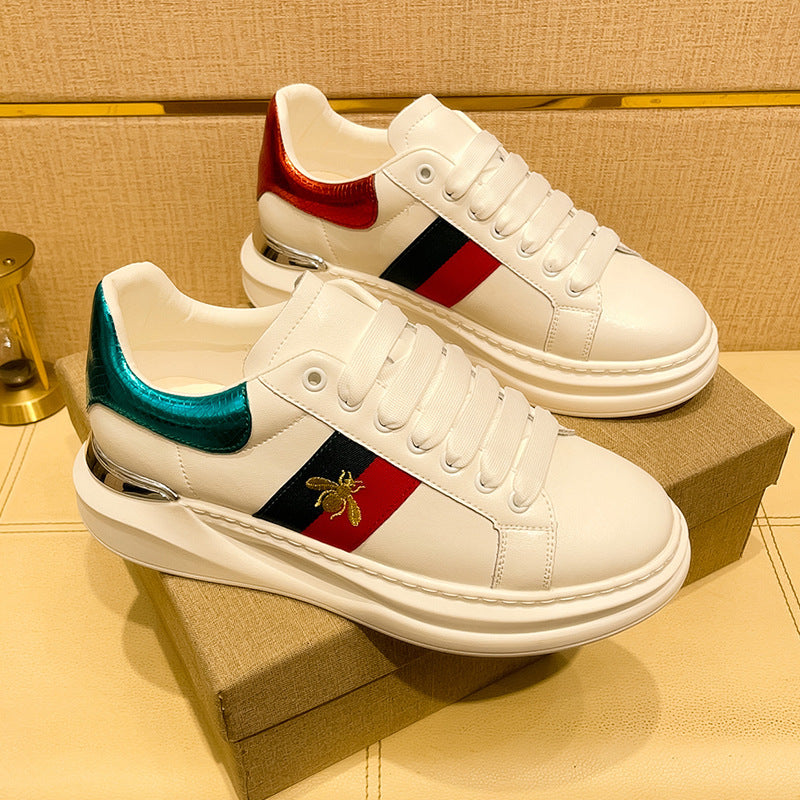 Damen Modische Sneakers mit buntem Akzent und elegantem Design