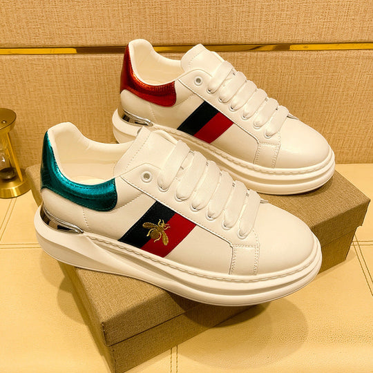 Damen Modische Sneakers mit buntem Akzent und elegantem Design