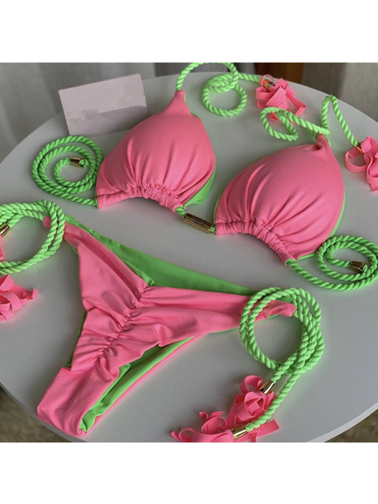 Sexy Dreieckstasche Bikini