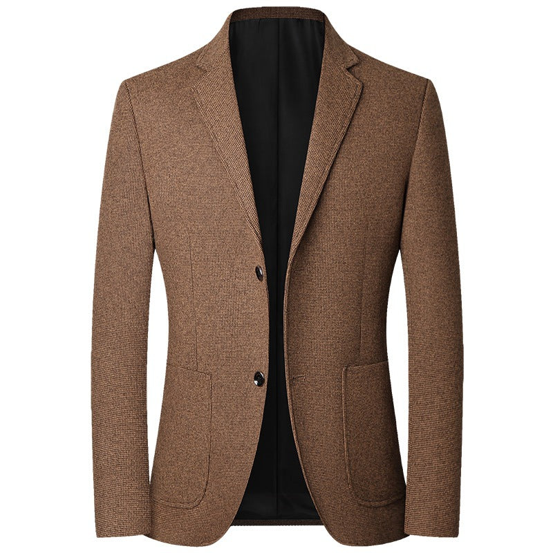 Herren Slim Fit Sakko mit feiner Struktur und klassischer Knopfleiste Shop Nory