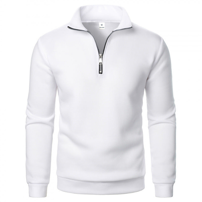 Herren Sportlicher Sweatpullover mit Stehkragen Shop Nory