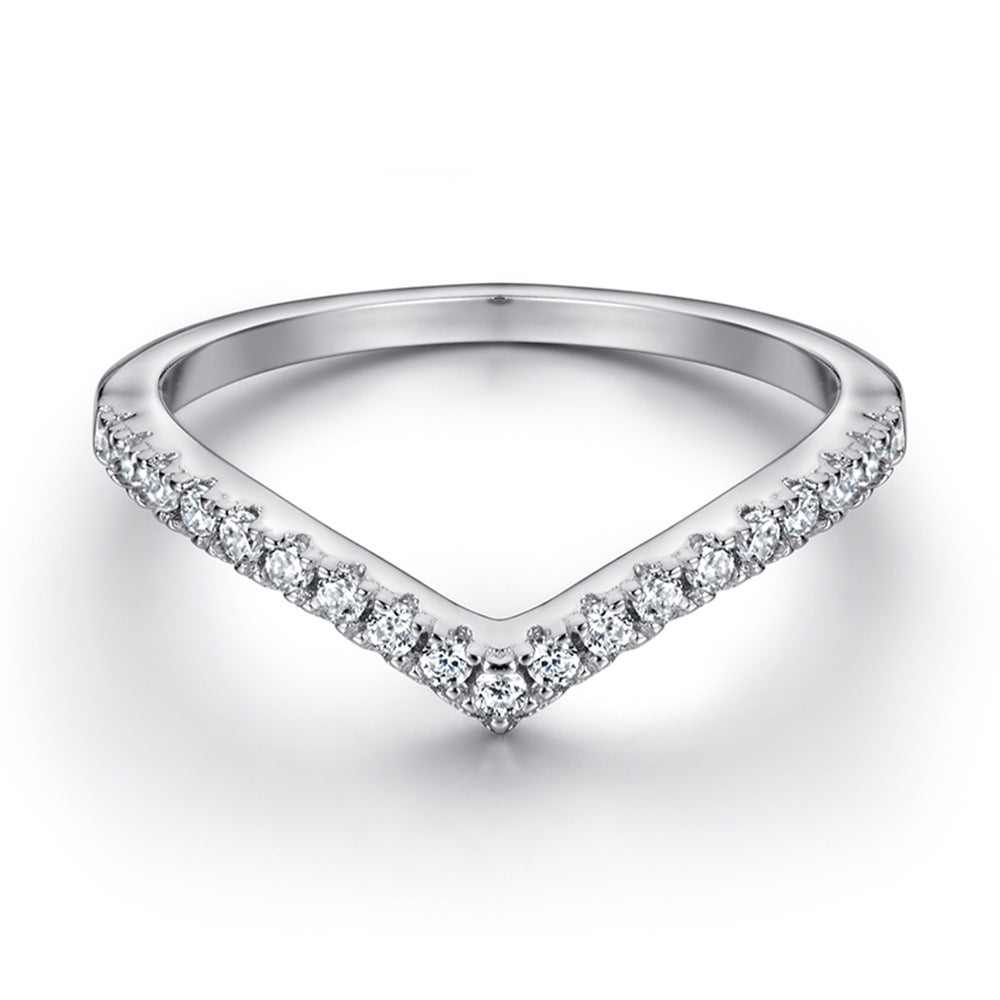 Damen Ring mit funkelnden Zirkonia Shop Nory