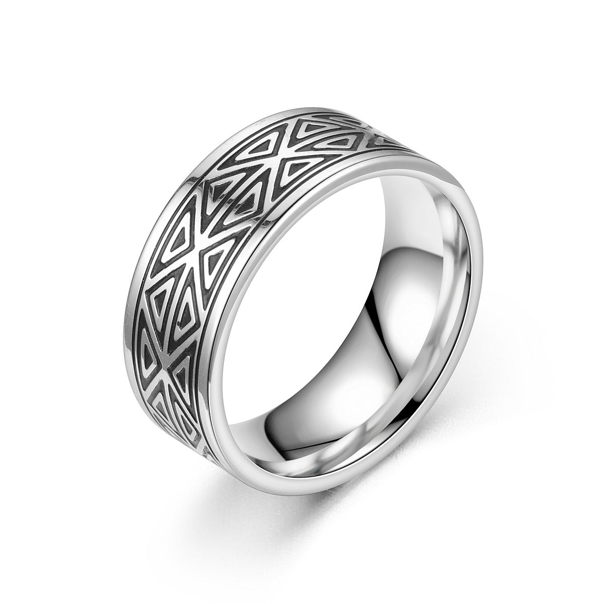 Herren Ring mit kunstvollem Ornamentdesign Shop Nory