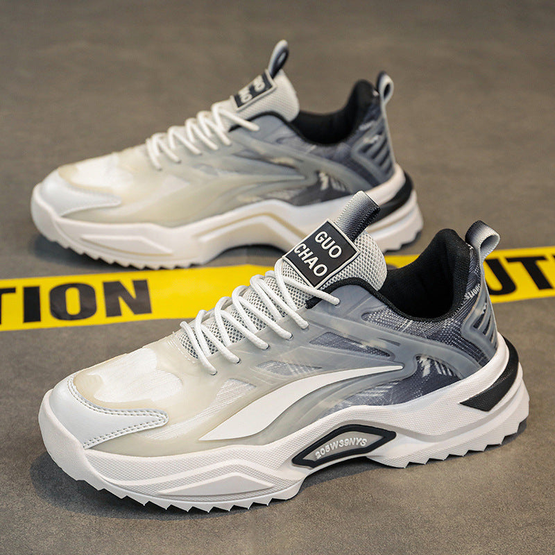 Herren Chunky-Performance Sneaker mit transparenten TPU‑Overlays und profiliertem Plateau Shopy Nory