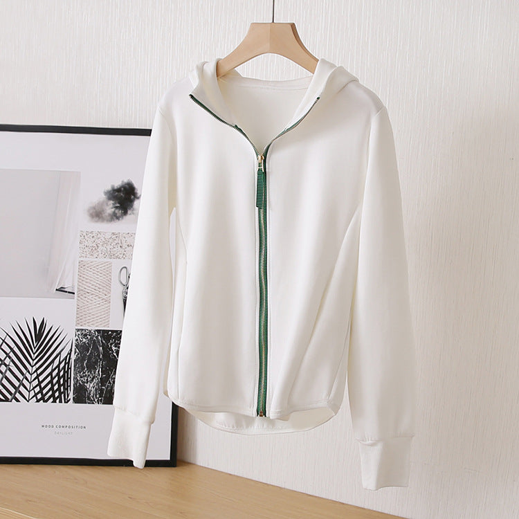 Damen Sportliche Jacke mit Kapuze Shop Nory